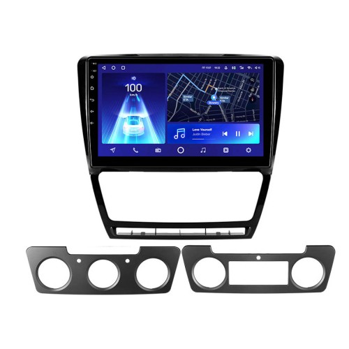 Установочный комплект Teyes для Skoda Octavia 2 A5 2008-2013 10.2&quot; black