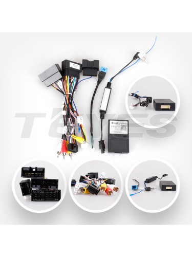 Установочный комплект Teyes для Ford Ranger P703 2015-2022 9" (Вариант C) штатная ГУ 7 дюймов