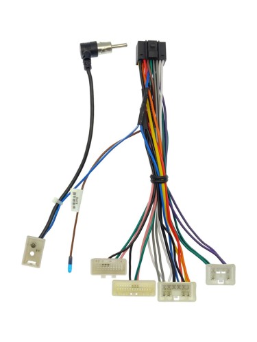 Комплект проводов для установки в Toyota 1989 - 2022 (основной, антенна, мультируль*2)