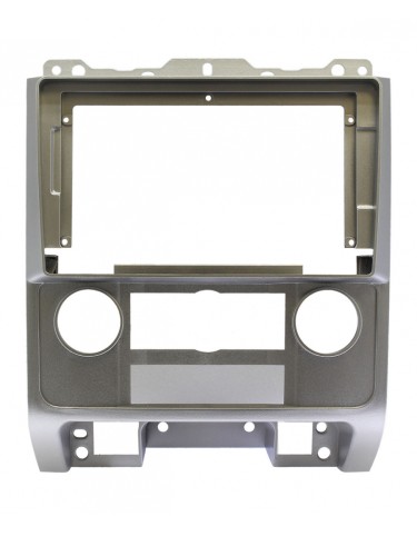Рамка для установки магнитолы Ford Escape, Mazda Tribute 2007-2012 9" серый