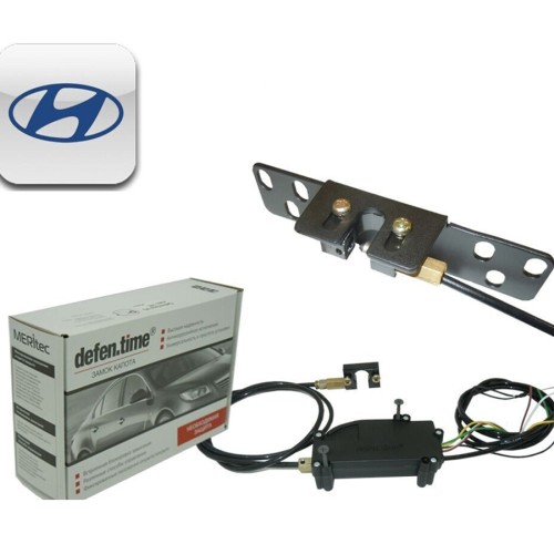 Замок капота Defen.time V5 для Kia Rio 2017+ / Hyundai Santa Fe 2018+