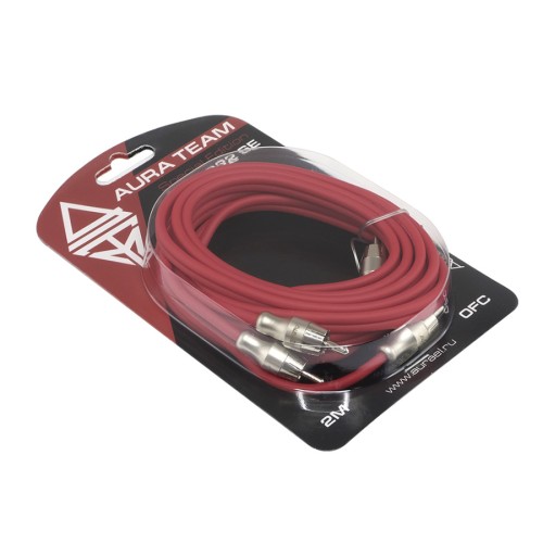Межблочный RCA-кабель AuRa RCA-B22 SE 2м красный 