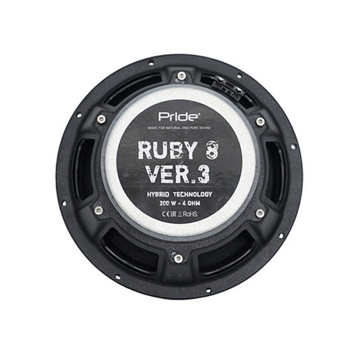 Pride Ruby New 8 (v.3) среднечастотная акустика 8&quot; ( 20 см) (1шт)