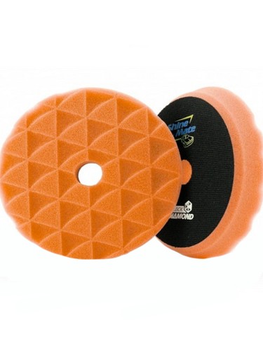 Shine Mate - полировальный круг диамонд (с сотами) средний 178х25мм, оранжевый