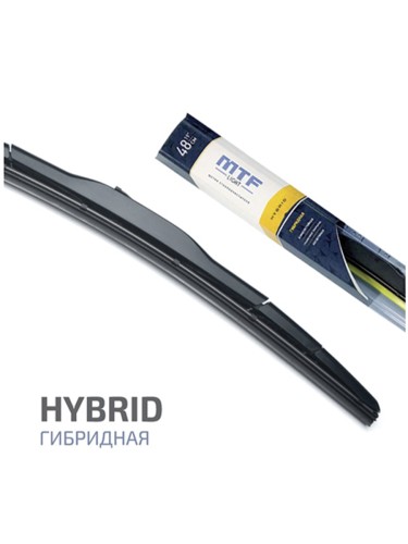 Щетка стеклоочистителя MTF Light Hybrid 350мм / 14" гибридная, графитовое покрытие (1шт)