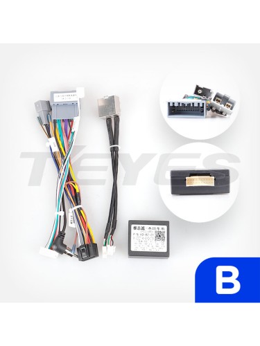 Установочный комплект Teyes для Honda Jazz 4 / Fit 4 GR GS GR GS 2020-2024 10" (Right hand drive) (Вариант B)