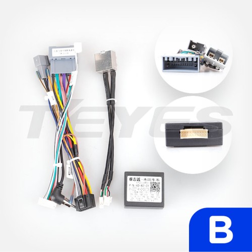 Установочный комплект Teyes для Honda Jazz 4 / Fit 4 GR GS GR GS 2020-2024 10&quot; (Right hand drive) (Вариант B)