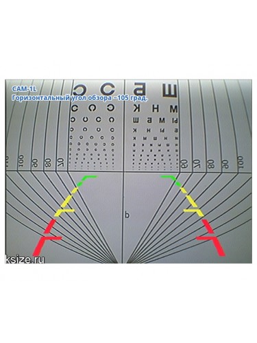 CAM-1L камера заднего вида универсальная (цилиндр 18,5 мм)