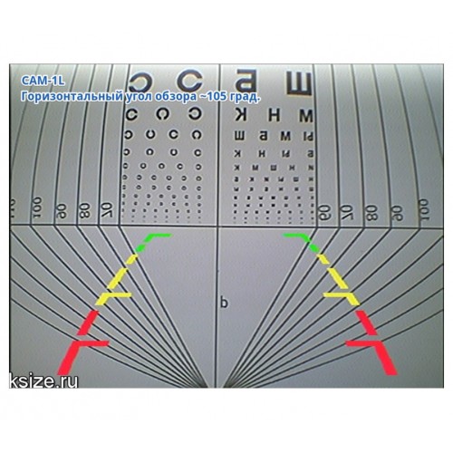 CAM-1L камера заднего вида универсальная (цилиндр 18,5 мм)