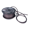 Кабель силовой AMP PRO 4Ga OFC Extremely flexible Черный медь (1метр)
