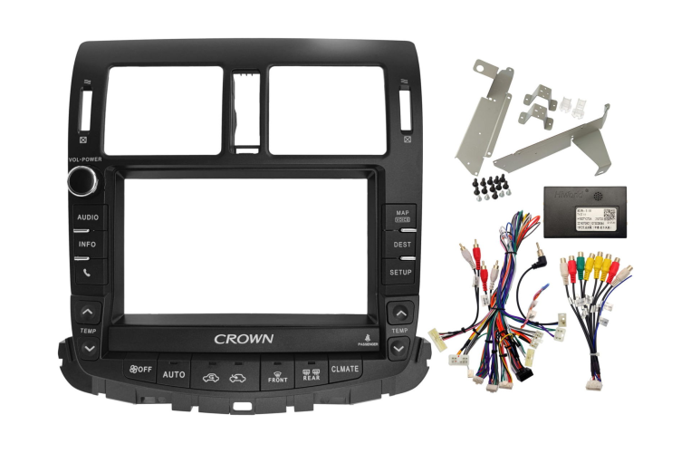 Установочный комплект Wide Media 9" для Toyota Crown 2008-2012 для авто с Navi и 1CD