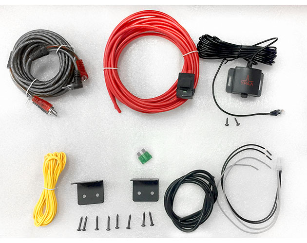 Активный автомобильный сабвуфер Урал Ураган АС-У12А КОМБО