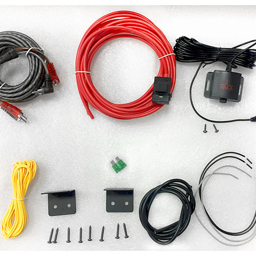 Активный автомобильный сабвуфер Урал Ураган АС-У12А КОМБО