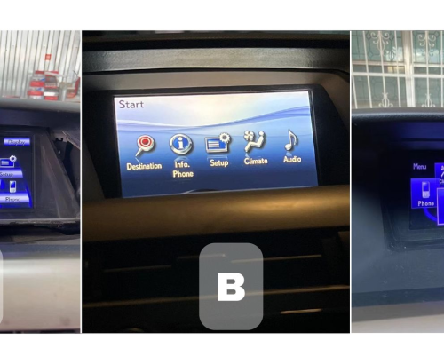 Штатная магнитола Teyes X1 Wi-Fi + 4G 9" для Lexus RX270, RX350 2009-2014 тип B