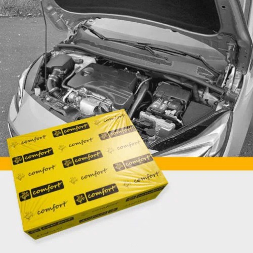 Комплект шумоизоляции капота седана B, C — Комфорт Дарк