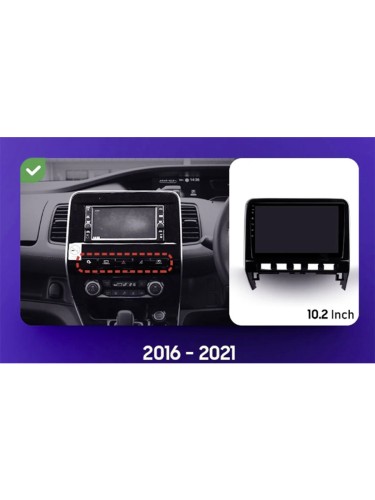 Штатная магнитола Teyes CC3 2K Nissan Serena 5 V C27 2016-2021 10.2" (F1) (Right hand driver)