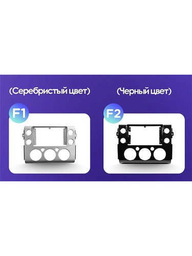 Штатная магнитола Teyes CC3 2K 360° Toyota FJ Cruiser J15 2006-2020 (F1) 9"