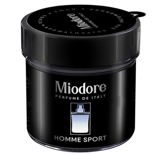 Miodore Homme Sport - гелевый ароматизатор в авто на приборную панель 100гр