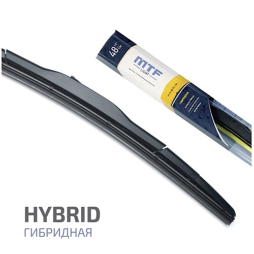 Щетка стеклоочистителя MTF Light Hybrid 400мм / 16" гибридная, графитовое покрытие (1шт)