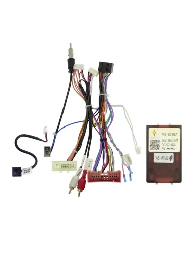 Комплект проводов для установки в Mazda 2, 3, CX-3 2015+ (осн, ант, CAN, AMP, USB)