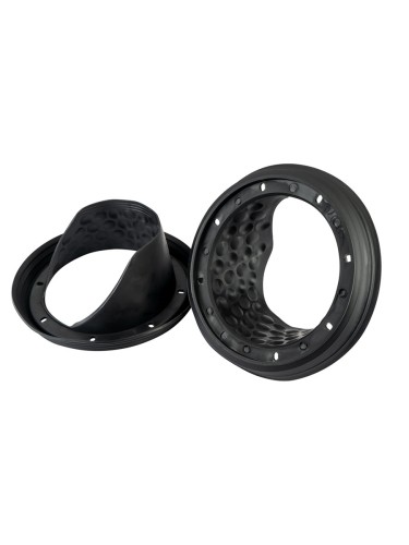 Водозащитные козырьки силикон AuRa WGM-W63S 6.5"(16,5см) (пара)