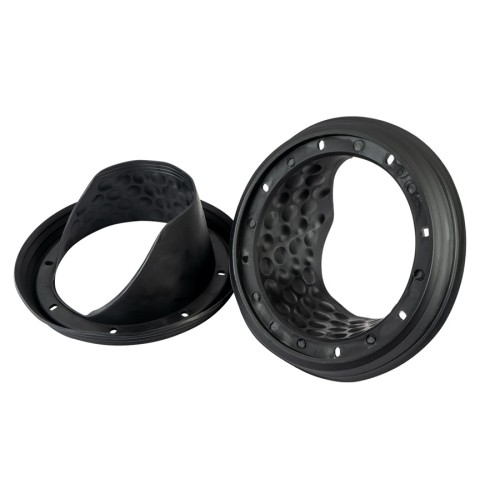 Водозащитные козырьки силикон AuRa WGM-W63S 6.5&quot;(16,5см) (пара)