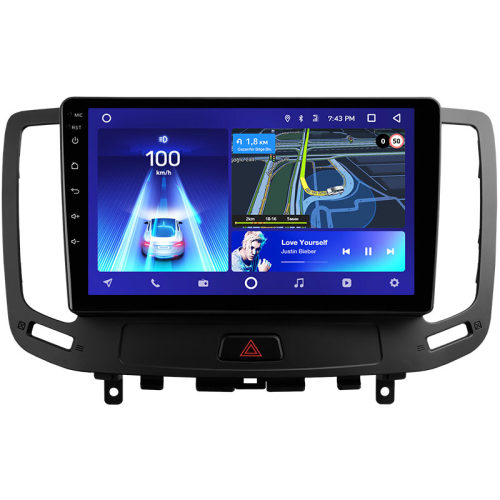 Штатная магнитола Teyes CC3 2K 360° Infiniti G4 G25 G35 G37 2006-2013 9"
