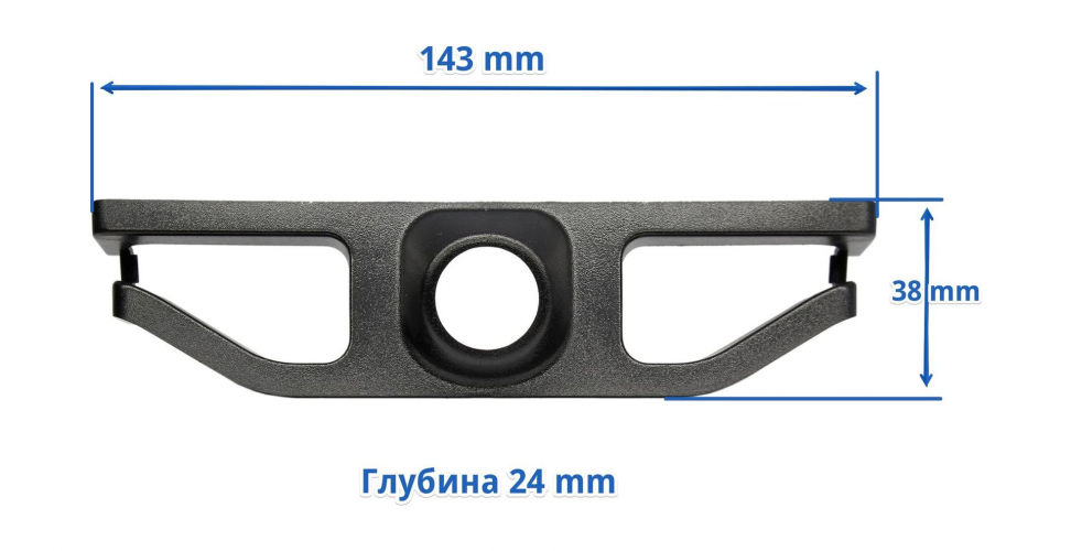 CAM-FSUF адаптер для CAM-2F в решетку радиатора Subaru Forester 2016-2019