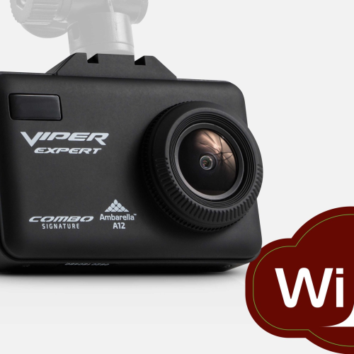 Видеорегистратор с радар-детектором VIPER Combo Expert Wi-Fi Signature, GPS, ГЛОНАСС