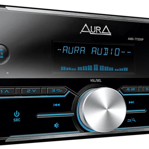 Магнитола (головное устройство) 2Din Aura AMD-772DSP