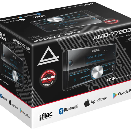 Магнитола (головное устройство) 2Din Aura AMD-772DSP