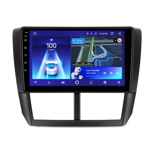 Штатная магнитола Teyes X1 Wi-Fi + 4G Subaru Forester 3 2007-2013 / Impreza 2007-2011 9" (2+32Gb)