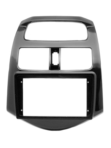Переходная рамка для установки магнитолы Carav Chevrolet Spark (M300) 2010-2013 / Daewoo Matiz Creative (M300) 2009-2011 9" черный глянцевый (22-542)