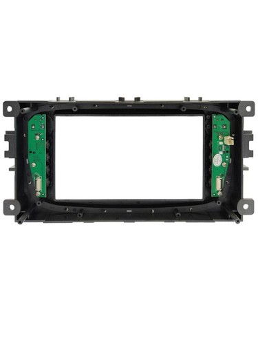 Рамка для установки магнитолы Ford Mondeo 2007-2015, Focus 2007-2012 7" (7001) серебристая