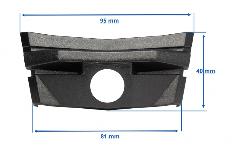 CAM-FTAD адаптер для CAM-2F в решетку радиатора Toyota Alphard 2017+