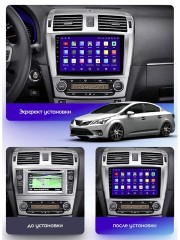 Штатная магнитола Teyes CC3 2K Toyota Avensis 3 2008-2015 9"