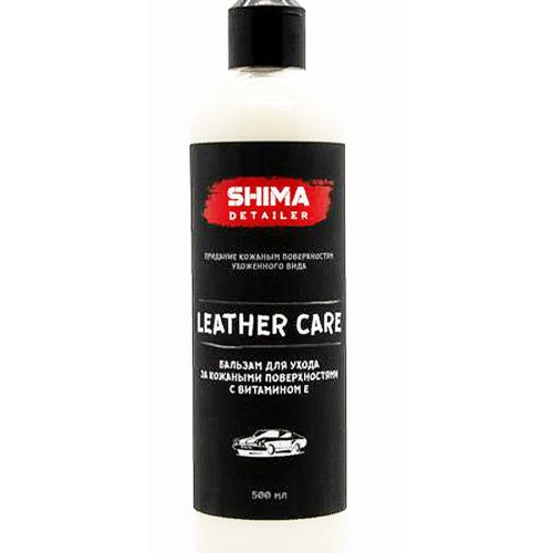 Shima Detailer "Leather Care" - кондиционер для ухода за кожей с витамином Е 500 мл