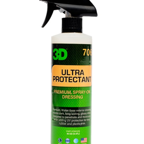 3D Ultra Protectant - спрей на водной основе для долговременной защиты шин 0,48л