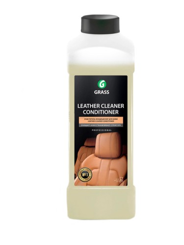 GraSS "Leather Cleaner" - очиститель-кондиционер кожи 1л