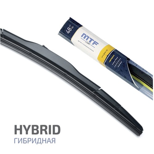 Щетка стеклоочистителя MTF Light Hybrid 500мм / 20" гибридная, графитовое покрытие (1шт)