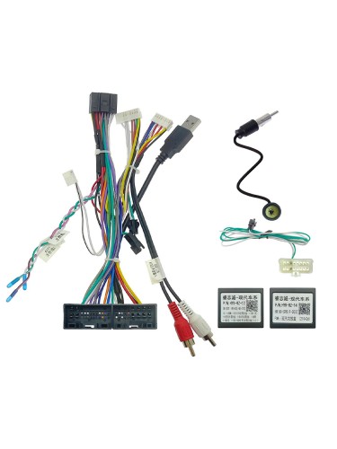 Комплект проводов для установки в Hyundai IX35 2009-2015, Cerato 2013-2015 (основ, ант, CAN)