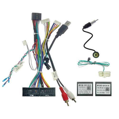Комплект проводов для установки в Hyundai IX35 2009-2015, Cerato 2013-2015 (основ, ант, CAN)