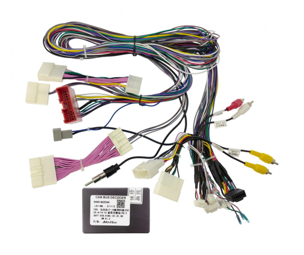 Комплект проводов для установки в Mazda 2017+ (основной, антенна, CAN) Тип2
