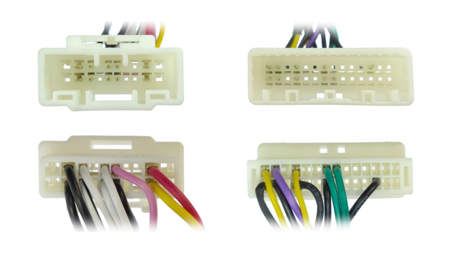 Комплект проводов для установки в Mazda 2017+ (основной, антенна, CAN) Тип2