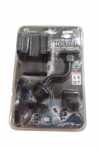 Автомобильный держатель FLY поворотный 360, прищепка 40мм-92мм