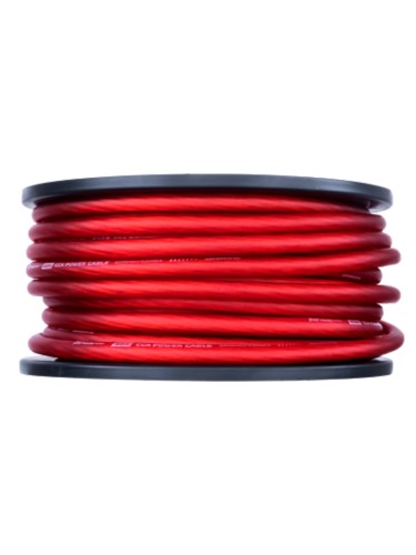 Кабель силовой AMP MASS 4Ga CCA Extremely flexible Красный алюминий (1метр)