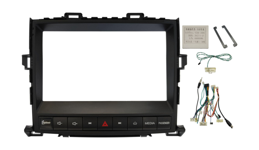 Установочный комплект Wide Media 9" для Toyota Alphard, Vellfire 2008-2015