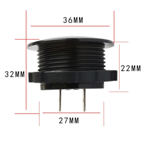 Вольтметр Takara YC-A06K blue (1 шт)