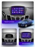Штатная магнитола Teyes X1 Wi-Fi + 4G Ford Fiesta Mk 6 2008-2019 9" (F2 вариант А) закрытая рамка (2+32Gb)