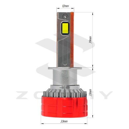 Лампы автомобильные светодиодные ZORKiY R10 Ultra Comfort H1 - белый оттенок (v.2603)
